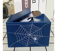 BESTWALED Ladrón De Dinero Hucha Reciclable Moneda Huchas Automático Chupar Dinero Caja De Efectivo con Música Juguetes De Los Niños Casa Decoración Adornos Artesanía, Azul