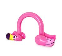Bestway® 11'2" x 43" x 6'4"/3.40m x 1.10m x 1.93m Jumbo Flamingo Sprinkler