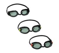 BESTWAY 21005 Gafas de Natación Infantiles Pro Racer 7-14 Años, Unisex niños, Negro