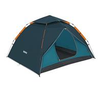 Bestway (28"+6'11"+28") x 7'10" x 54"/(70cm+2.10m+70cm) x 2.40 m x 1.38 m Tienda Alpine Dome 4 con configuración SwiftClick