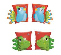 BESTWAY 32115 - Manguitos Hinchables Dinosaurio & Loro 23x15 cm