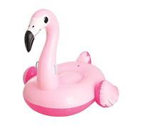 BESTWAY 41110 - Flamenco Hinchable Pretty Pink Supersized 170x158x141 cm Asas Agarraderas y Válvula de Fácil Inflado y Desinflado para Niños y Niñas Mayores de 14 Años