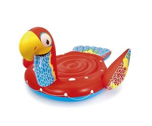 Bestway 43227 - Isla Hinchable Loro Gigante 500x327 cm