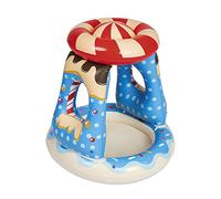 Bestway 52270 - Piscina Hinchable Infantil con Techo Candyville 91x91x89 cm