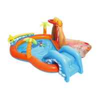 Bestway 53069 Piscina Hinchable Lava Lagoon con Toques Bolas Accesorios Hinchado