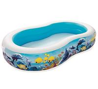 Bestway 54118 Piscina Hinchable Infantil Fondo Marino, 262 x 157 x 46 cm, Multicolor