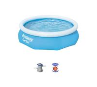Piscina Redonda Con Anillo 305X76H Art. 57270 Bestway Con Bomba