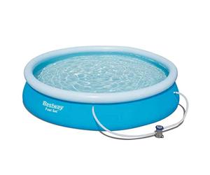 Bestway 57274 - Piscina Desmontable Autoportante Fast Set 366x76 cm Depuradora de Cartucho de 1.249 litros/Hora