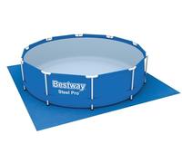Bestway 58001 - Tapete de Suelo para piscina, azul, 335x335 cm