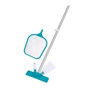 KIT DE LIMPIEZA DE MANTENIMIENTO DE PISCINAS BESTWAY CON CABEZALES DE SUCCIÓN Y