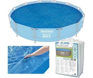 Bestway 58252 Alfombrilla de cubierta solar para piscina de rack de 427 cm