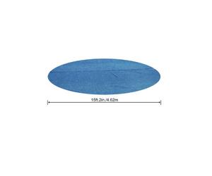 Bestway 58253 Toalla Piscina Cubierta Térmica Redonda para De Ø 457 A 488CM