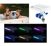 CASCADA LED RELAJACIÓN PARA PISCINAS BESTWAY 58619 CM.34x26x30