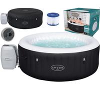 Bestway 60001 jacuzzi o spa 669 L 4 personas(s) Alrededor Negro, Gris, Blanco