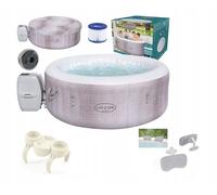 Bestway 60003 Lay-Z-Spa CANCÚN AirJet jacuzzi 4 personas, gris