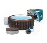Bestway 6001P Lay-Z-Spa Soft Tub BALI Bañera de hidromasaje 5-7 Personas 216x...