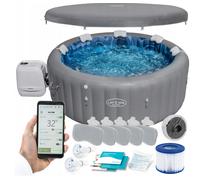 Bestway 6001T Lay-Z-Spa SANTORINI HydroJet 5-7 Personas Inflable 216 x 80 cm