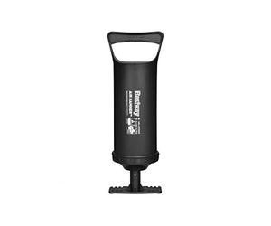 BESTWAY 62003 - Inflador Manual Air Hammer Inflation Pump 36 cm con Manguera Flexible y 3 Adaptadores para Diferentes Válvulas de Inflado con Movimiento Arriba-Abajo