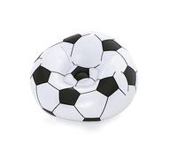 Bestway 75010 - Puff Hinchable Balón Fútbol, 117 x 34 x 57 cm