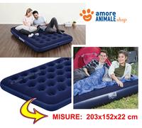 Bestway Colchón hinchable tamaño Queen 203 x 152 x 22 cm Azul