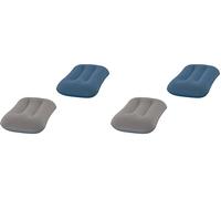 Bestway Almohada flocada para Campamento aéreo de 16.5" x 10" x 4"/42 cm x 26 cm x 10 cm (Paquete de 2)