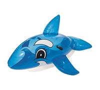Bestway-41037 Flotador Transparente con Forma de Ballena, Color Azul (41037)