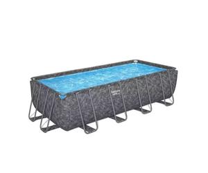 Bestway APX 365 - 561 KA, piscina rectangular de estructura metálica con filtro de arena - 549x274x132 cm