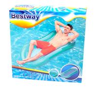 Bestway Aqua Lounge Colchón Inflable 160x84cm Silla De Agua Colchoneta De Baño