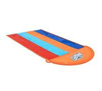 Bestway BW52323 H20GO, Pista Deslizante De Cuatro Calle, 5,5 m inflable desplazamiento y deslizamiento con rociadores incorporados, multicolor
