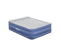 BESTWAY Cama Hinchable Tritech Queen con Bomba CA Integrada y Revestimiento Antimicrobiano 203x152x56 cm Azul