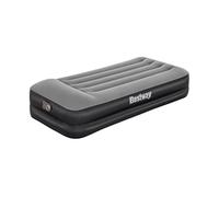BESTWAY Cama Hinchable Individual Tritech Twin con bomba CA Incorporada 191x97x46 cm Gris