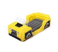 Bestway Cama Hinchable para niños, Color Amarillo, 4 x 4, 160 x 84 x 62 cm