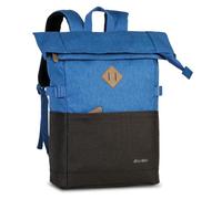 BestWay Campus Style - Mochila enrollable unisex con compartimento para portátil de 15,6 pulgadas y volumen de 19 l, 50 x 26 x 16 cm, 580 g, ligera, correas acolchadas para los hombros, ideal para la