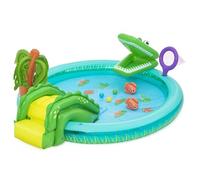 Bestway Centro de Juegos Crocodile Cove de 7'4" x 71" x 28.5"/2.24 m x 1.81 m x 72 cm