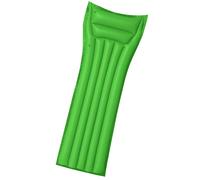 Bestway Colchón de playa inflable de 183x69 cm con almohada cómoda, Verde