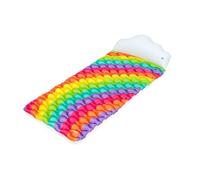 BESTWAY Colchoneta Flotante para Piscinas Rainbow Dreams 161x76x25 cm Multicolor