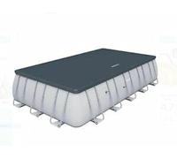 Bestway Cubierta para Piscina Rectangular 549 x 274 x 122 cm Protector de Piscina