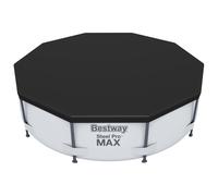 Bestway cubierta piscina negra 305cm diámetro lona