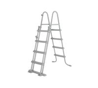 Bestway Escalera para Piscina, de 48'/1,22 m abatible y con Seguro