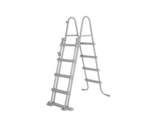 Bestway Escalera para Piscina, de 48'/1,22 m abatible y con Seguro
