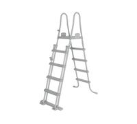 Bestway Escalera para Piscina, de 52'/1,32 m abatible y con Seguro