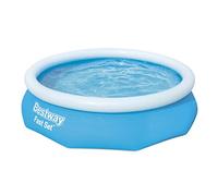 Bestway Fast Set Piscina Redonda, Azul, Desmontable Autoportante, 305 x 76 cm