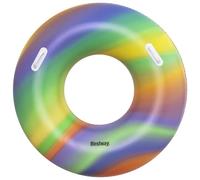 BESTWAY Flotador Hinchable de Playa y Piscina Rainbow Swim Tube 119 cm Multicolor