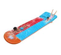 Bestway H2OGO Water Tsunami Splash Ramp Double Slide vidaXL Tobogán acuático de, Color Liso, Multicolor