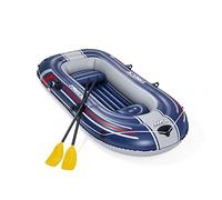 Bestway Hydro-Force - Barca raft naviga para 2 personas, con remos y bomba de pie