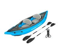 Bestway | Hydro-Force Cove Champion X2 Kayak| Inflatable Boat Set with Hand Pump, Paddles, Seats, Fins and Storage Bag | Two Seater