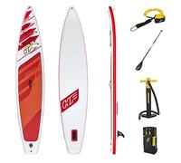 Bestway Hydro-Force Sup, Fastblast Tech Set Stand Up Paddle Board with Hand Pump and Travel Bag, 12 ft 6