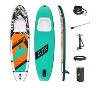 Bestway Hydro-Force Tabla de Remo Inflable | Juego Completo con Bomba de Mano, Bolsa de Viaje y Ventana integrada, Varios tamaños