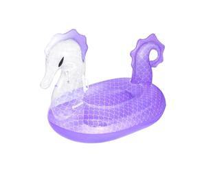 Bestway | Inflatable Sea Horse Ride-On Pool Float for Kids and Adults, Swimming Pool Float