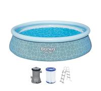 Bestway Juego de Piscina de 15' x 42"/4.57 m x 1.07 m